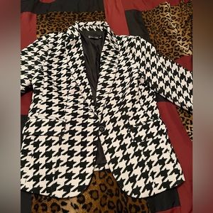 Houndstooth New York & Company suit jacket